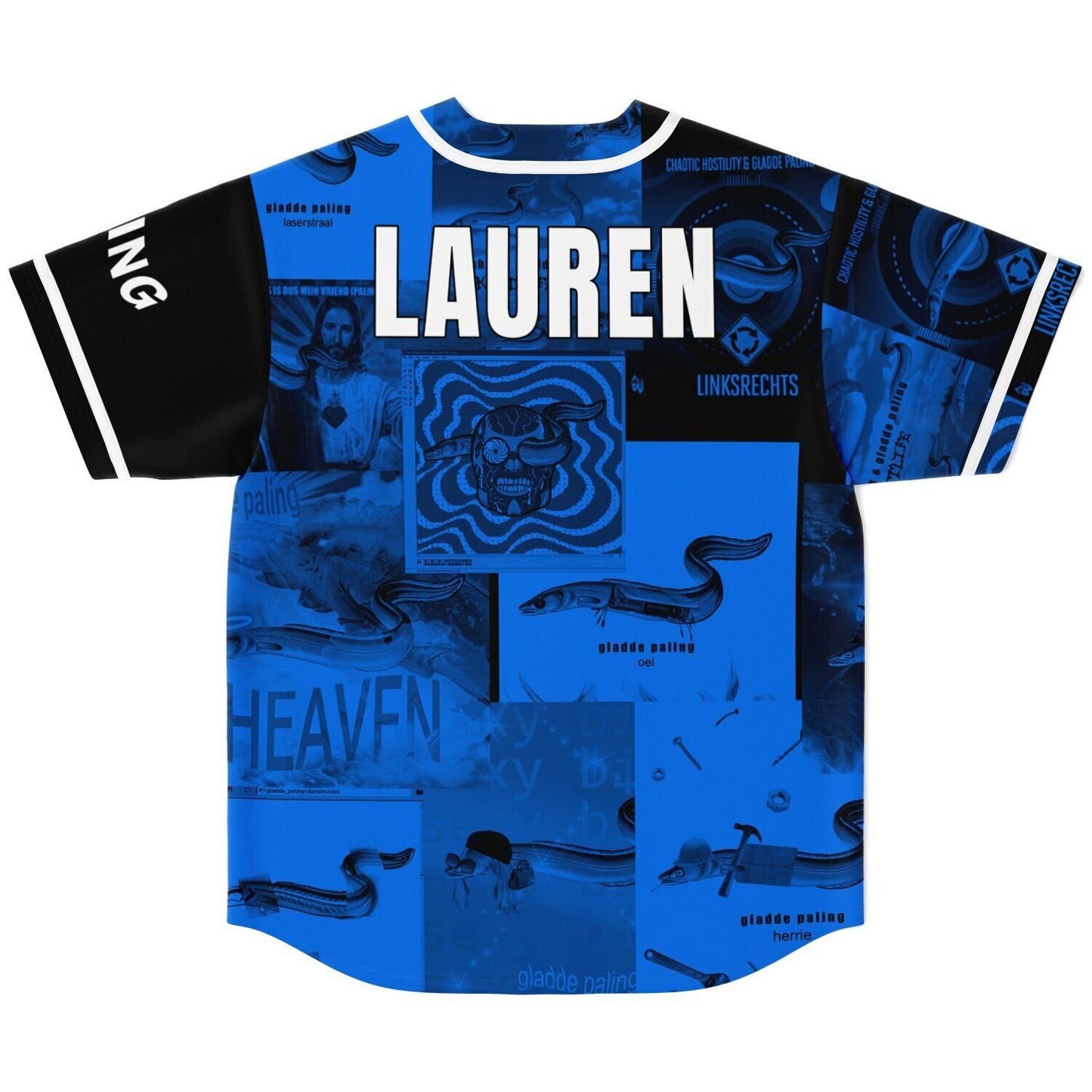 Lauren custom Baseball Jersey