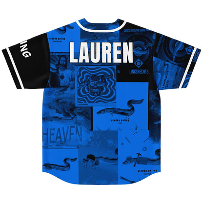 Lauren custom Baseball Jersey
