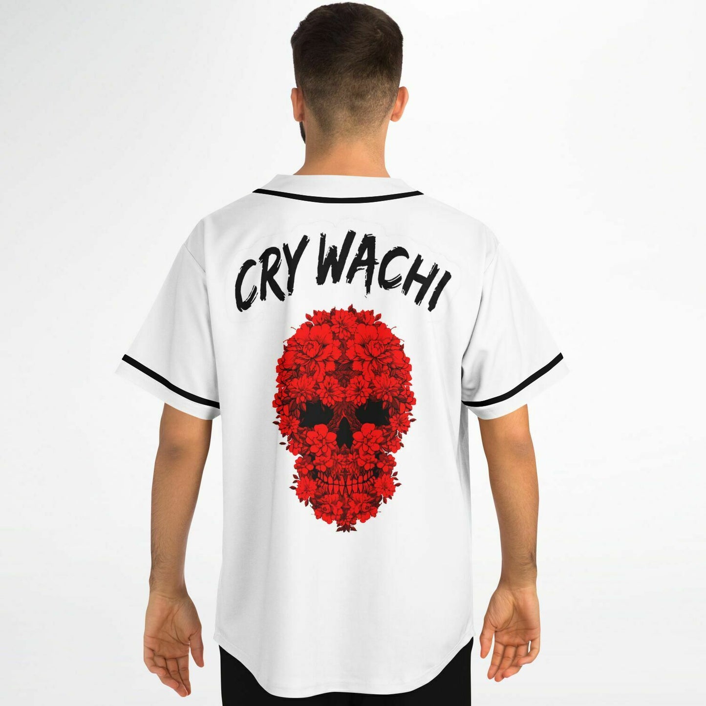 Cry skull Baseball Jersey - V1