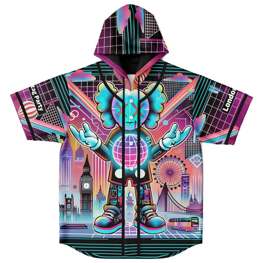 Kaushik custom Hooded Baseball Jersey