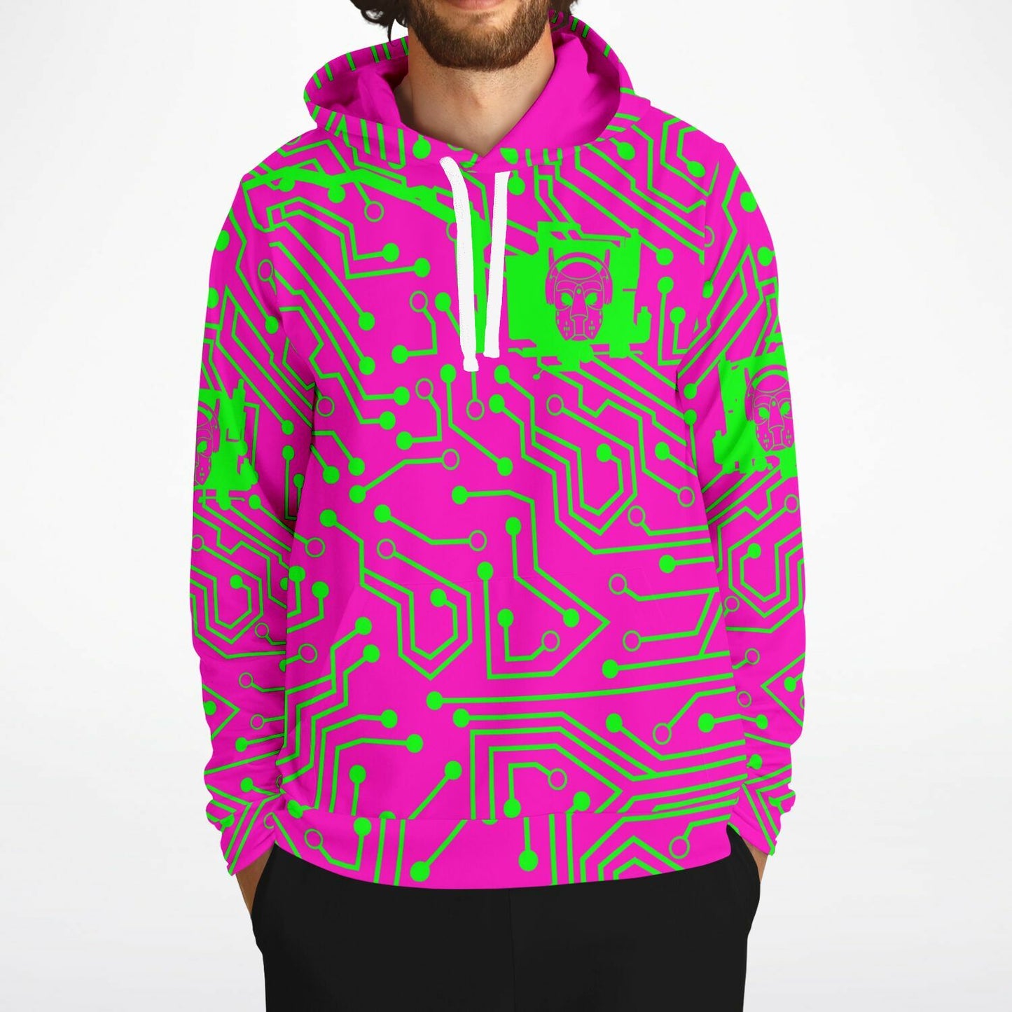 Pup motherboard circuit hoodie