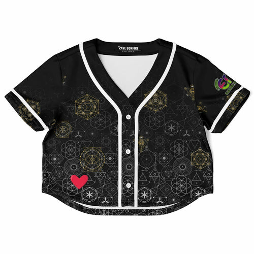 Nicole EMF Cropped Baseball Jersey