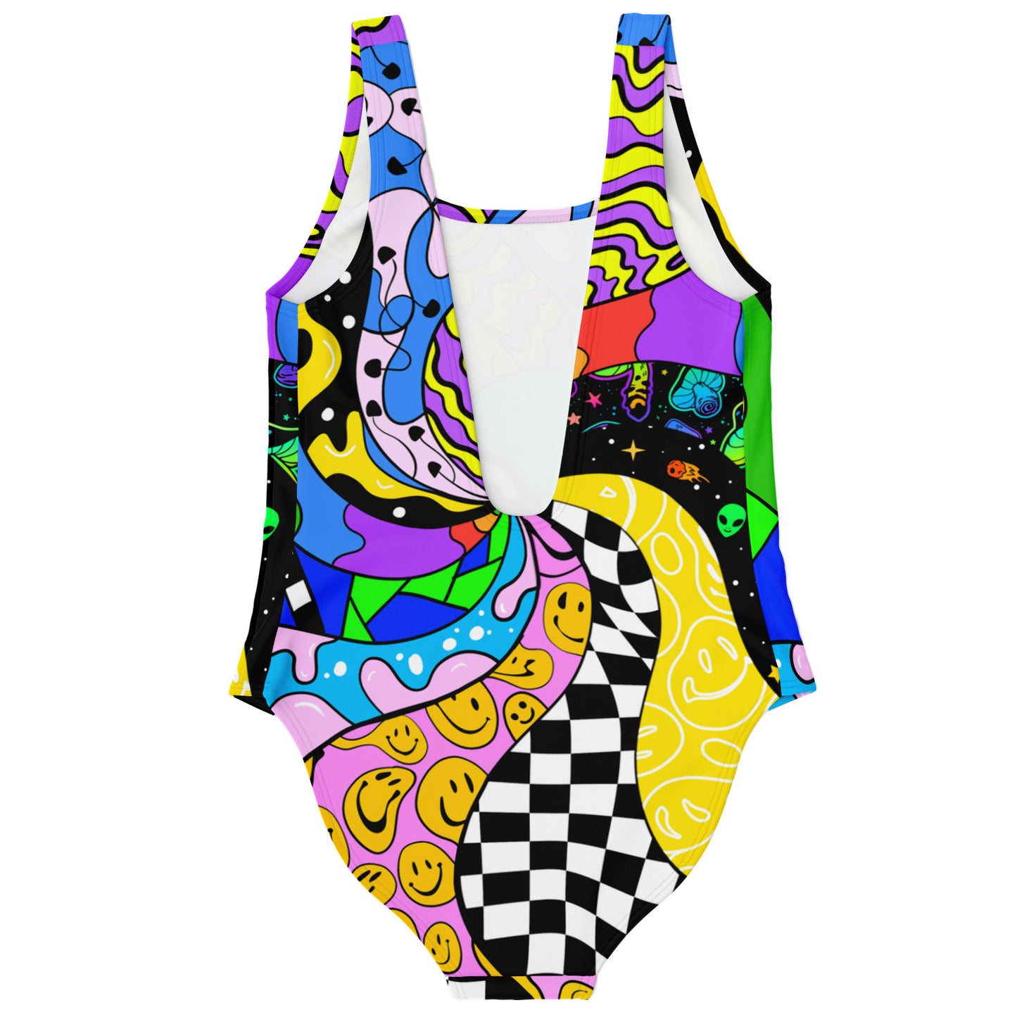 Radiant trippy Rave Bodysuit