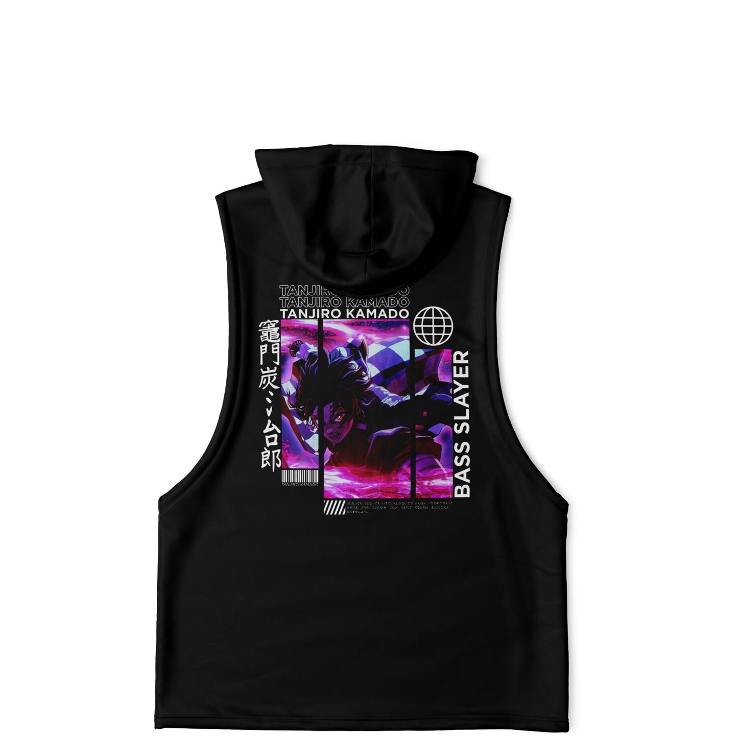 Bass slayer Sleeveless hoodie