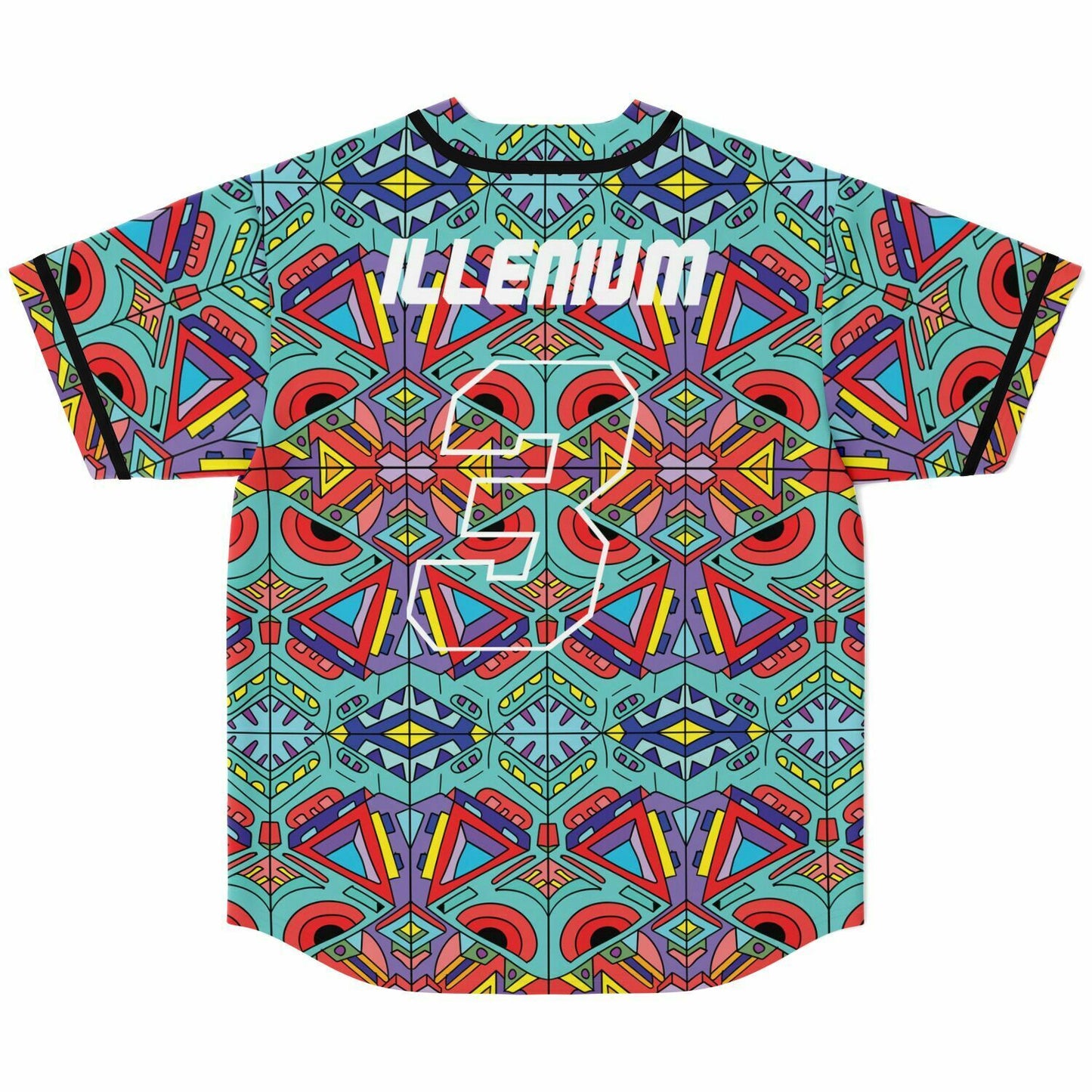Trippy Doddle patter 01 Baseball Jersey