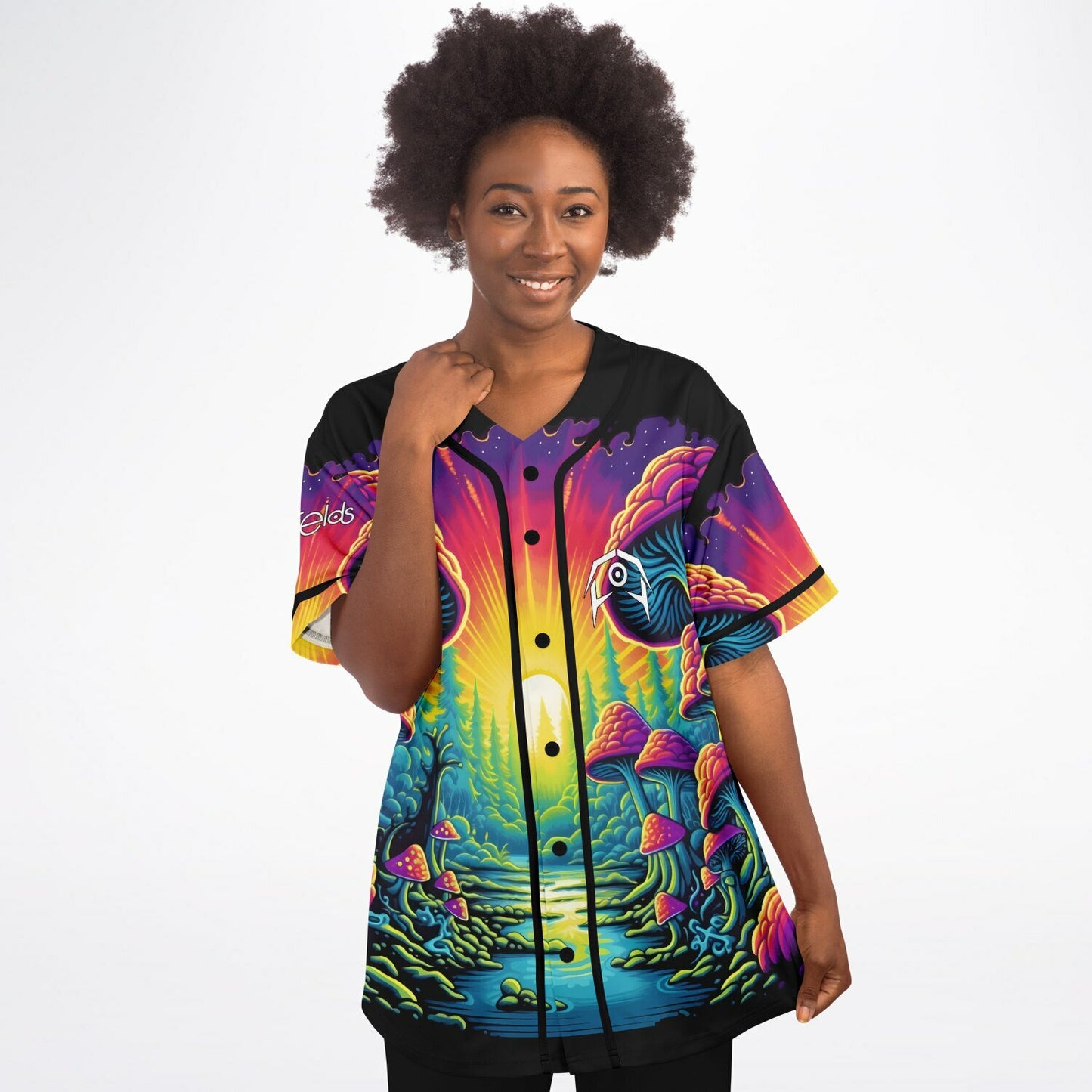 forcefield festival custom Baseball Jersey V1