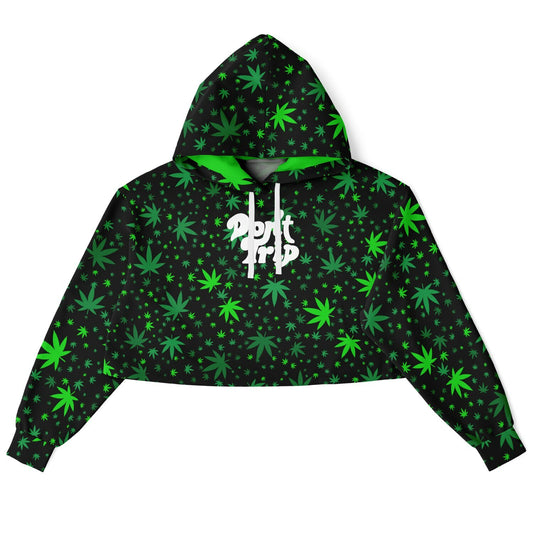 Stay High cropped hoodie