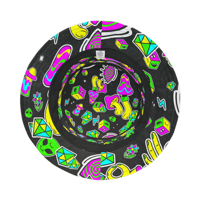 Trippy shapes Bucket Hat