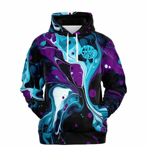 Marbled Purple Hoodie