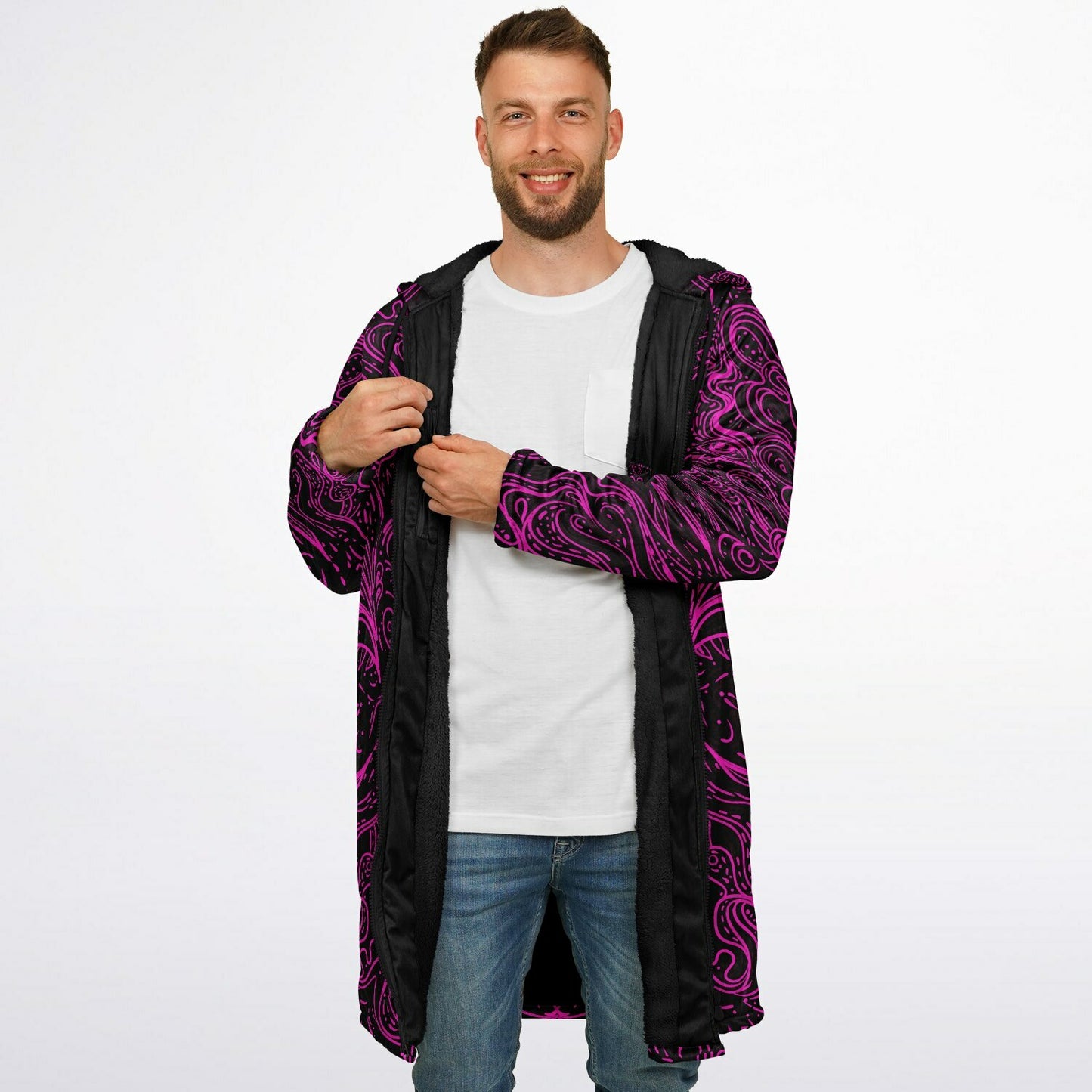 Trippy Zipper Cloak