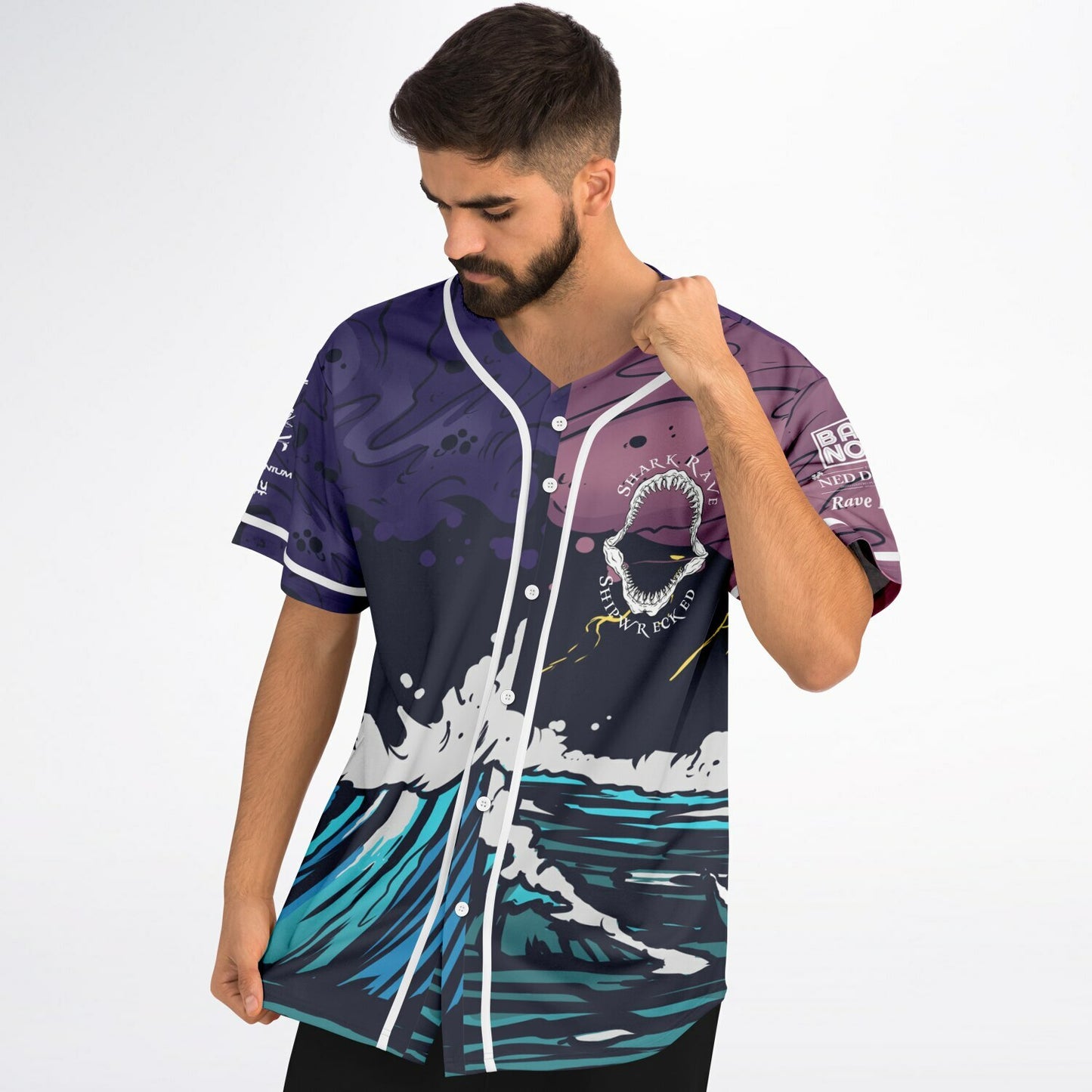 Shark squad Baseball Jersey