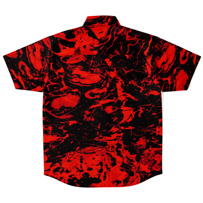 Red trippy Buttons up