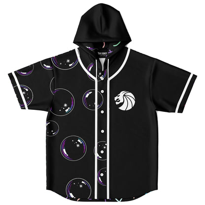 Nicole E Hooded Baseball Jersey V5