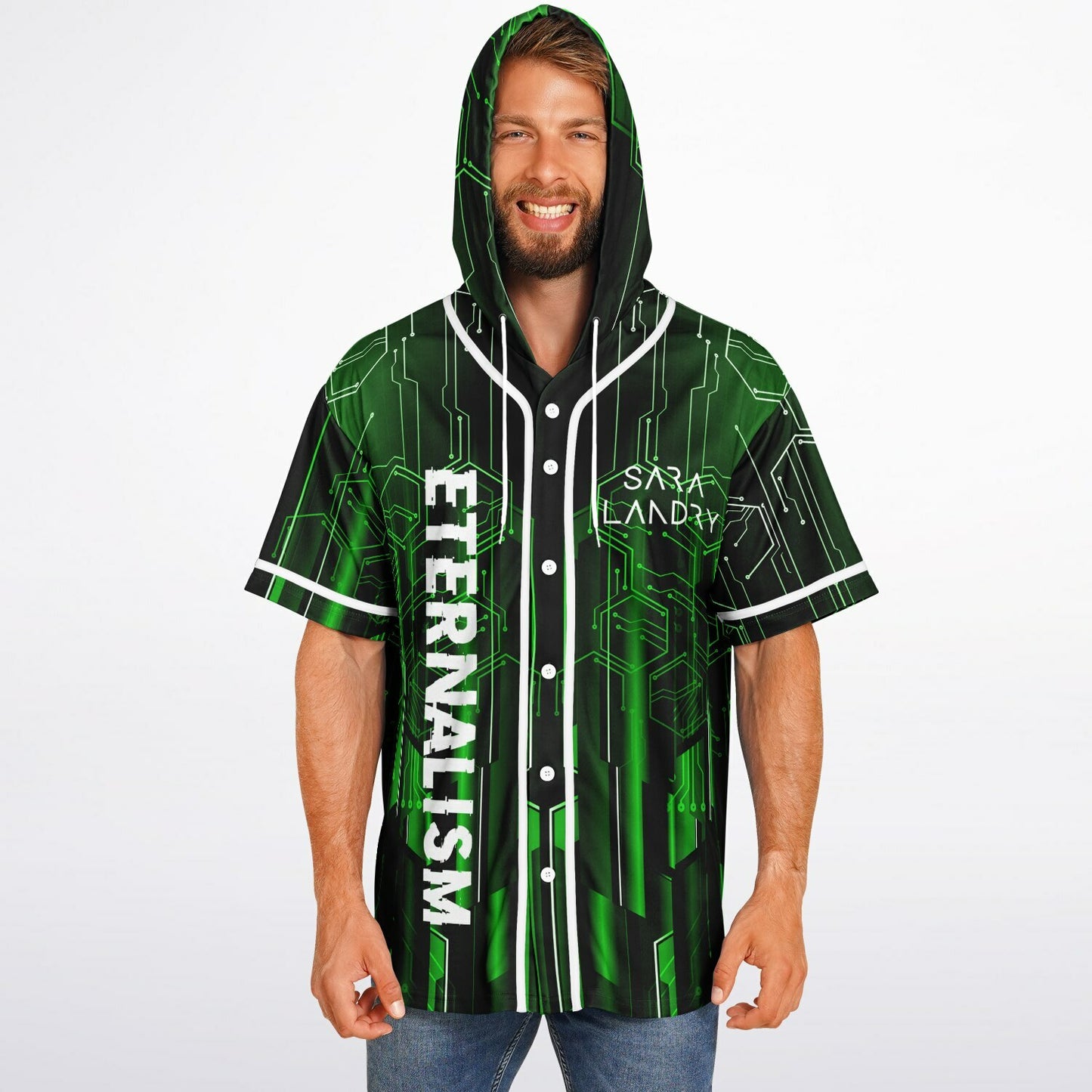 Reno custom Hooded Baseball Jersey
