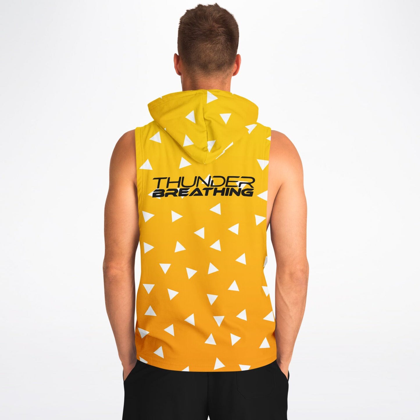 Thunder breathing Sleevless hoodie