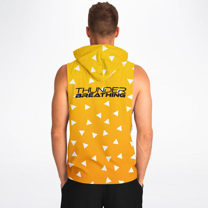 Thunder breathing Sleevless hoodie