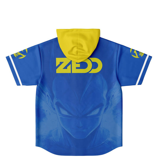 Vegeta Hooded Baseball Jersey
