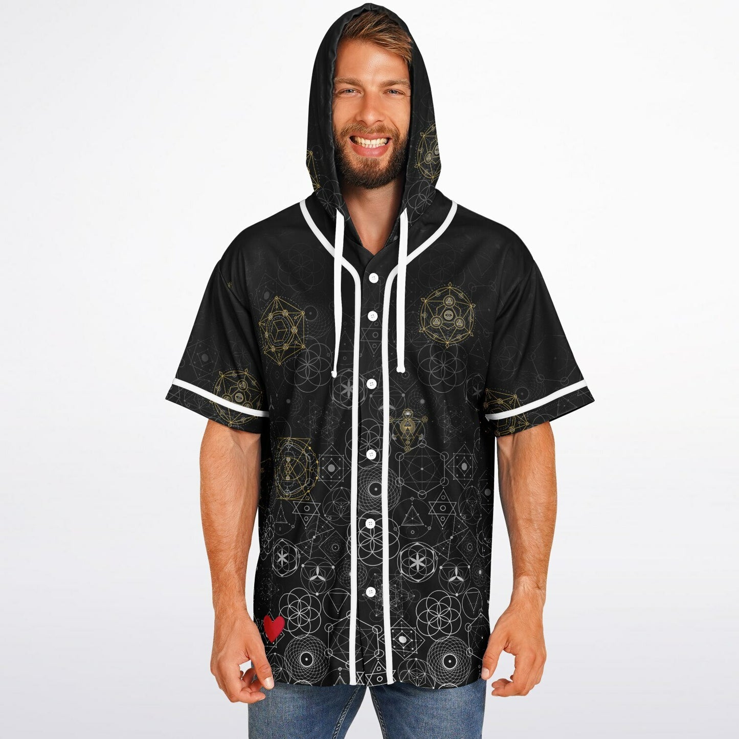 Nicole custom Hooded Baseball Jersey V2