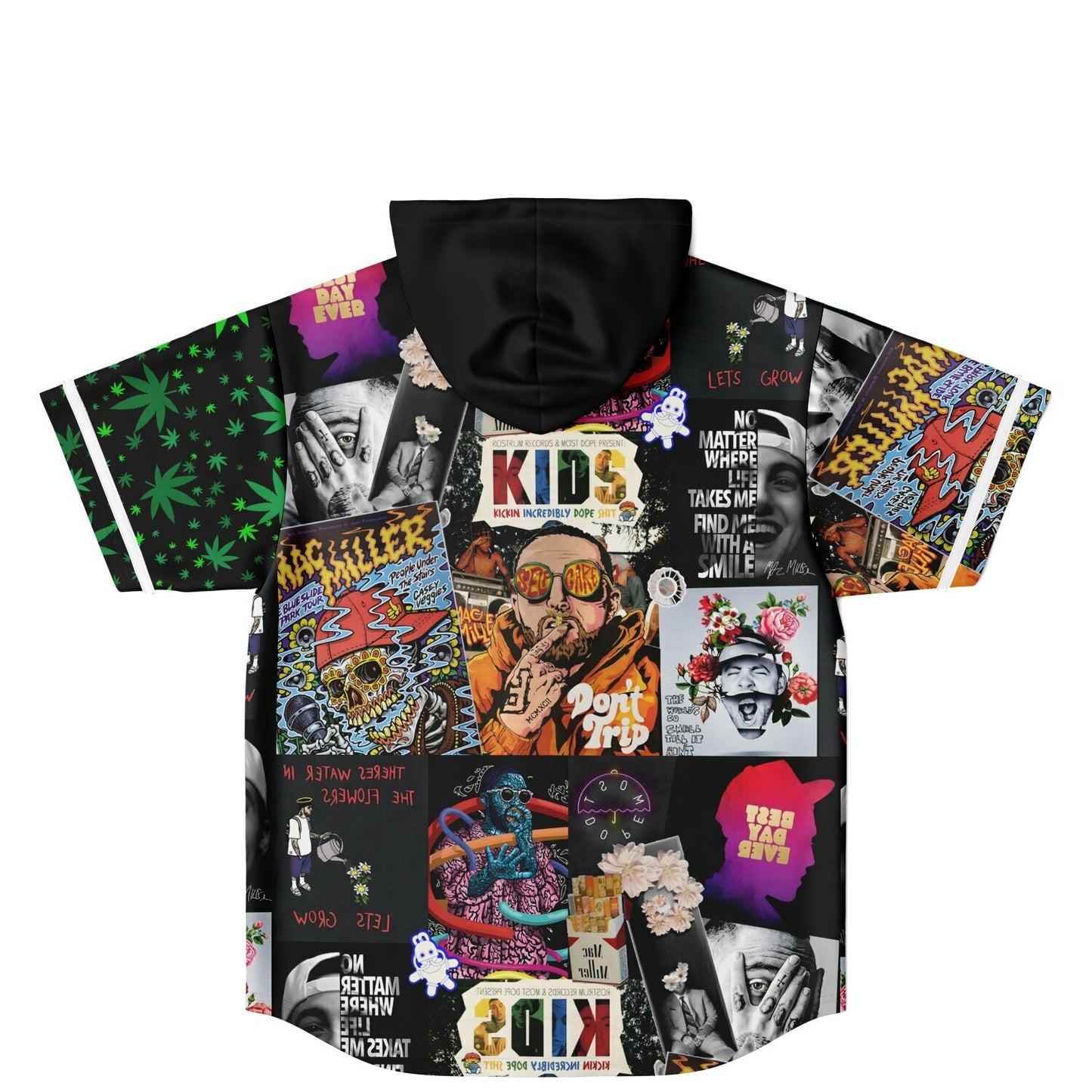 Kylene custom Hooded Baseball Jersey