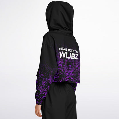Here for the wubz Cropped Hoodie