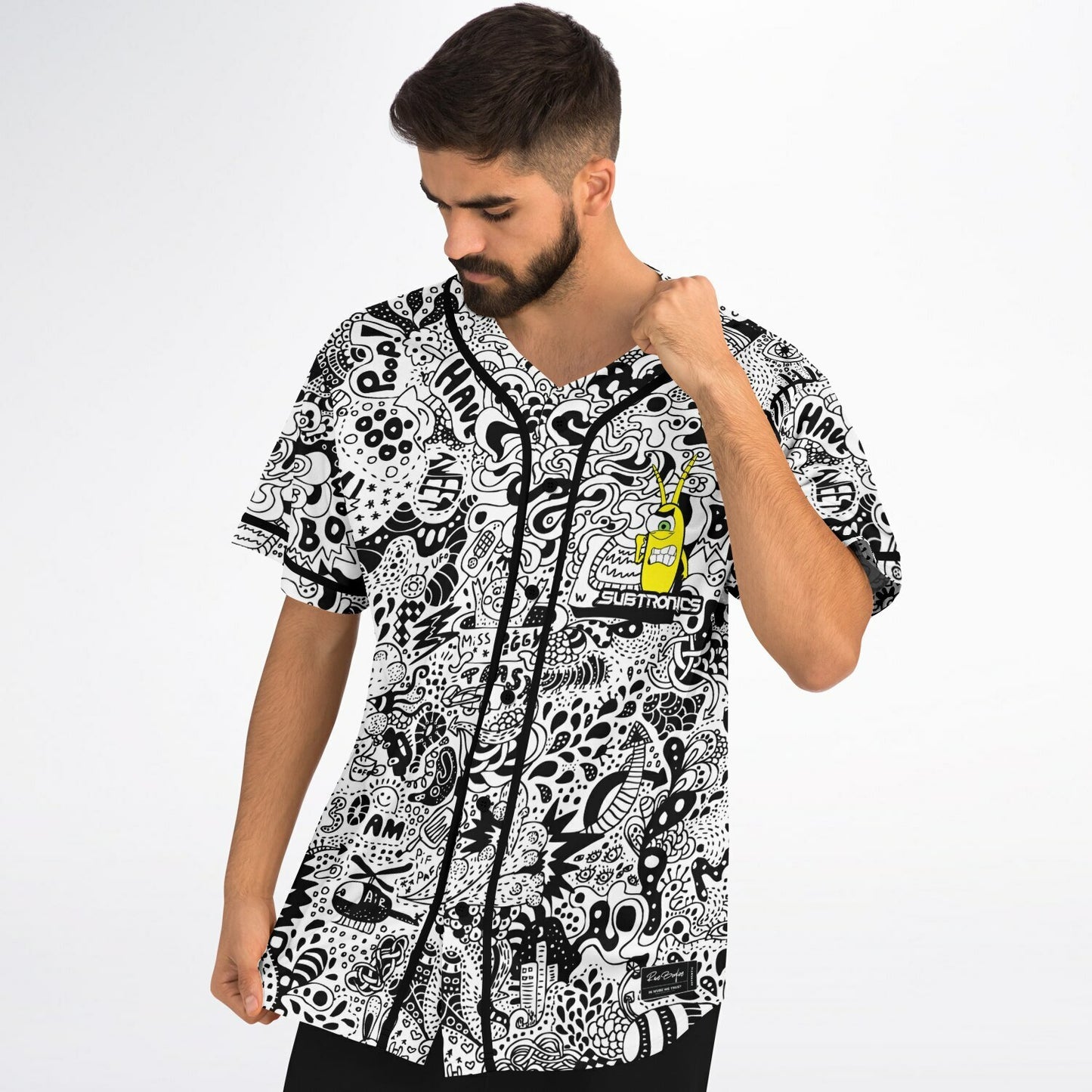 Alien sub custom Baseball Jersey