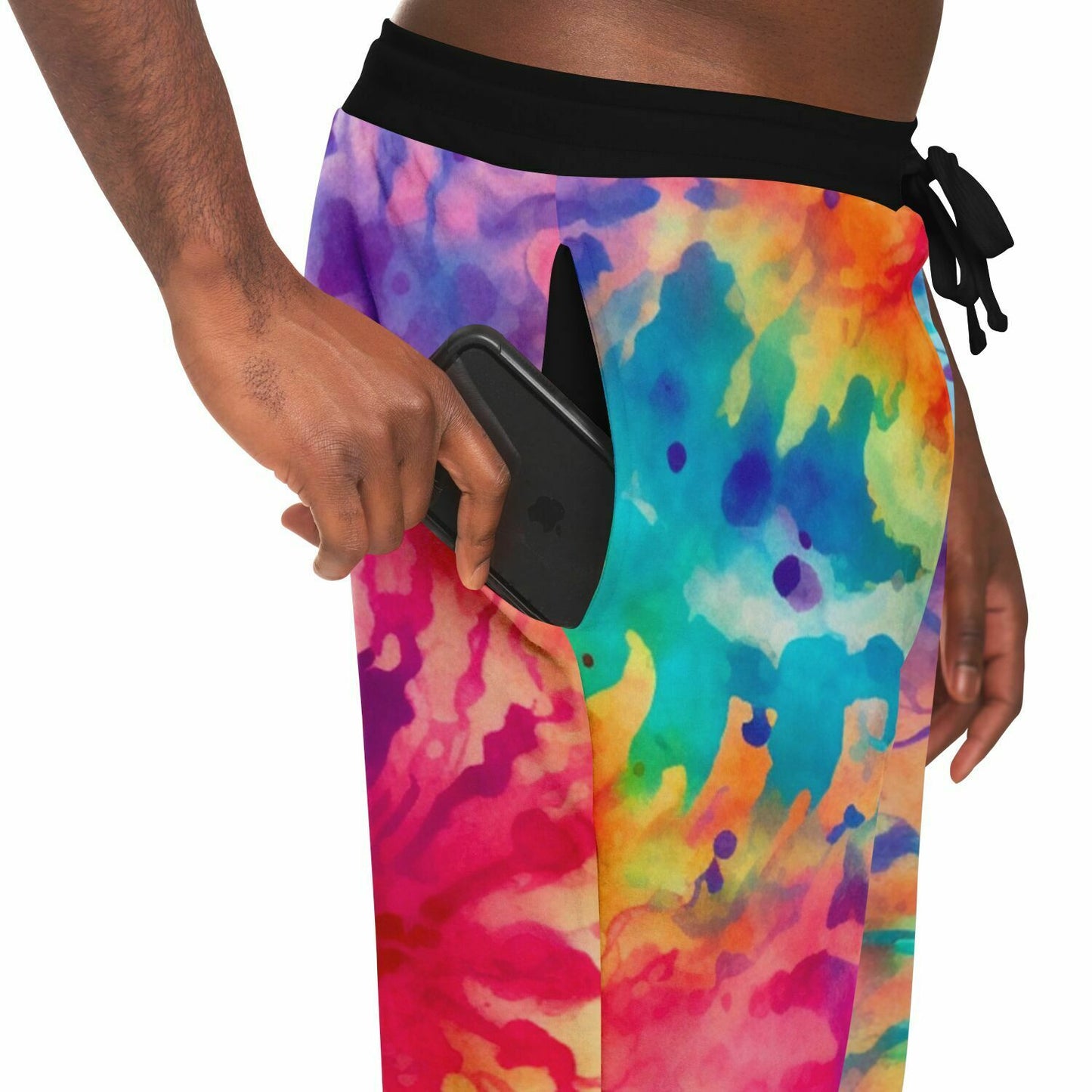 Colorful Tie Dye splatter Jogger