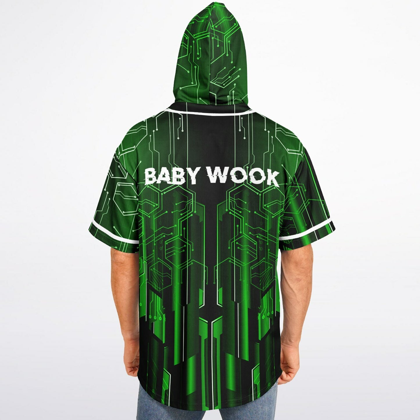 Reno custom Hooded Baseball Jersey