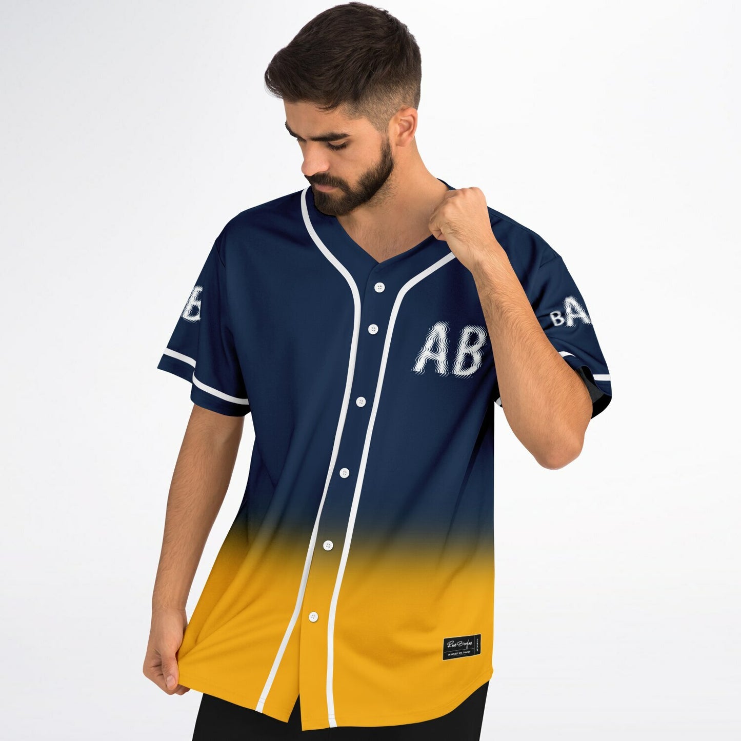 A.B Baby custom Baseball Jersey