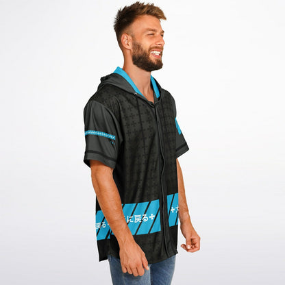 Zennon custom Hooded Baseball Jersey