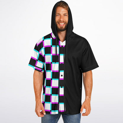 Nicole E Hooded Baseball Jersey  V3