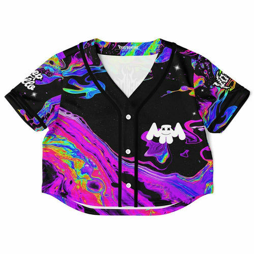 Amber Cropped Baseball Jersey
