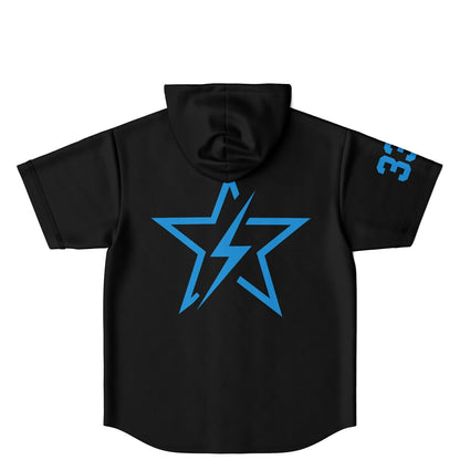 Ralph custom Hooded Baseball Jersey