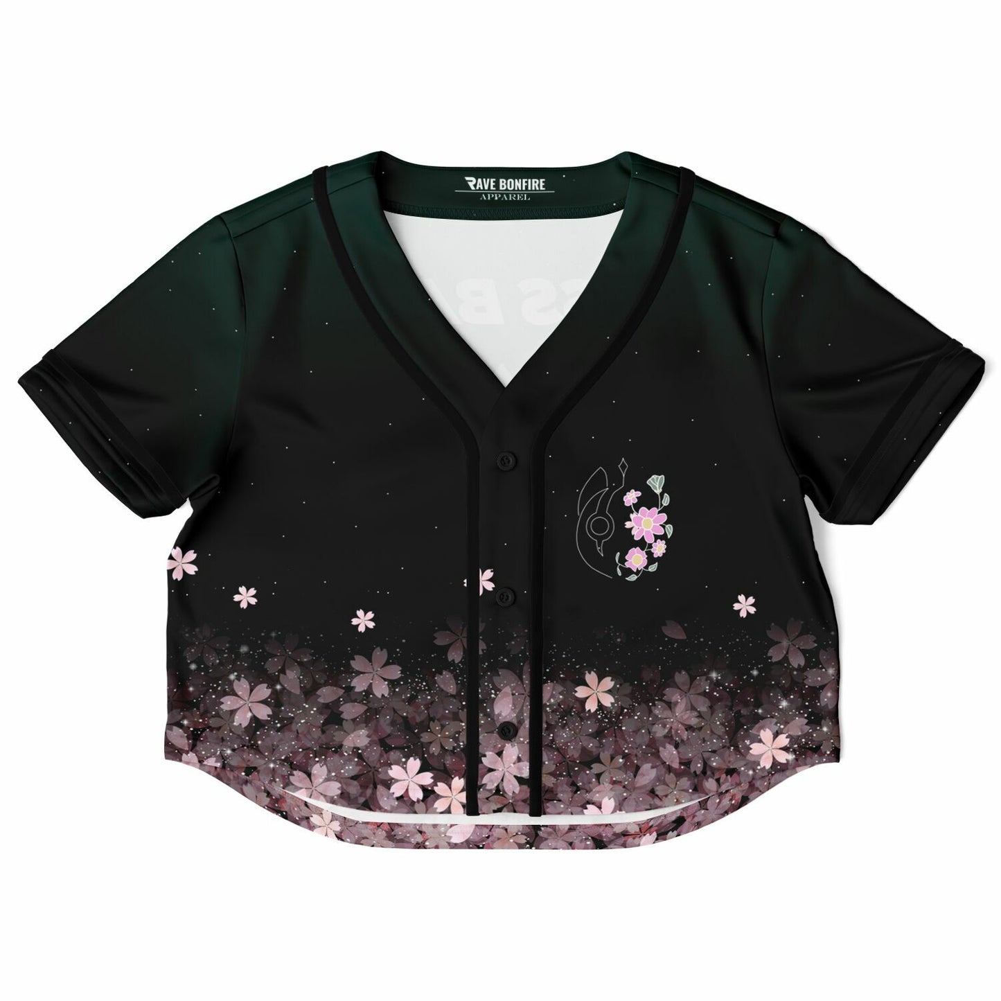 Bass Babe Cropped Baseball Jersey V2
