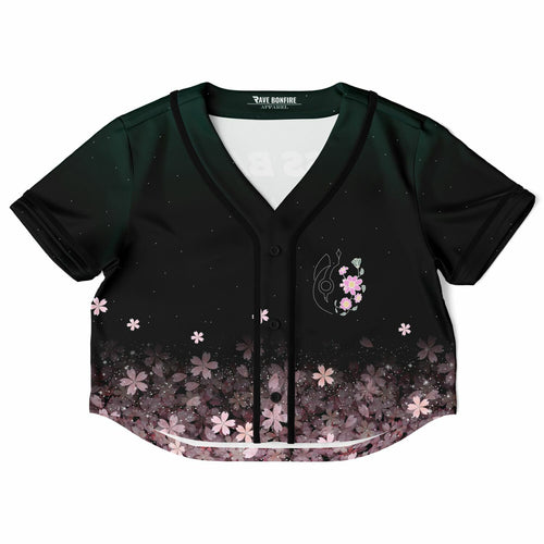 Bass Babe Cropped Baseball Jersey V2