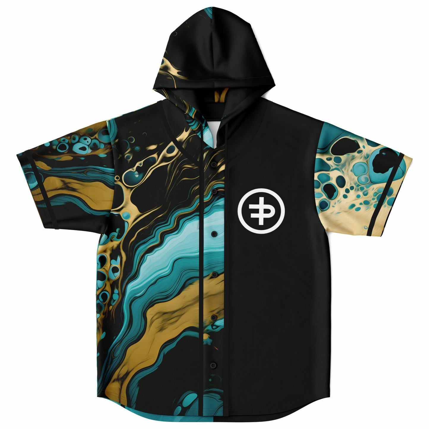 Flux Hooded Baseball Jersey