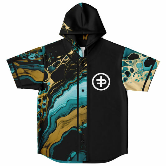Flux Hooded Baseball Jersey