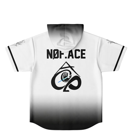 Noface custom Hooded Baseball Jersey