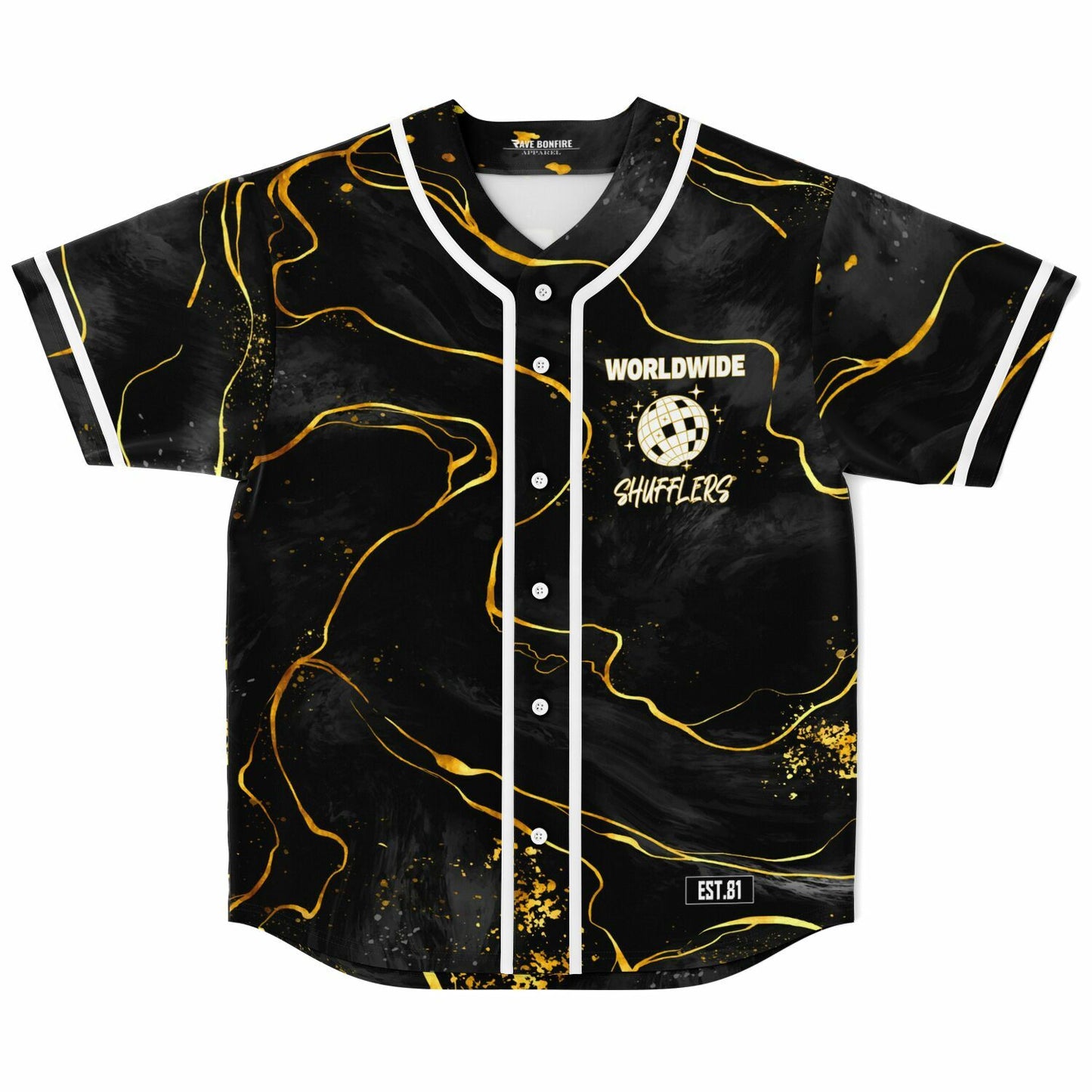 Worldwide Shufflers Baseball Jersey