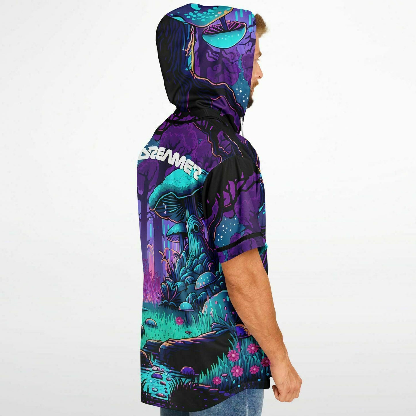 Lsdreamer Hooded Baseball Jersey