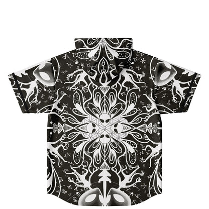 Alienese Hooded Baseball Jersey