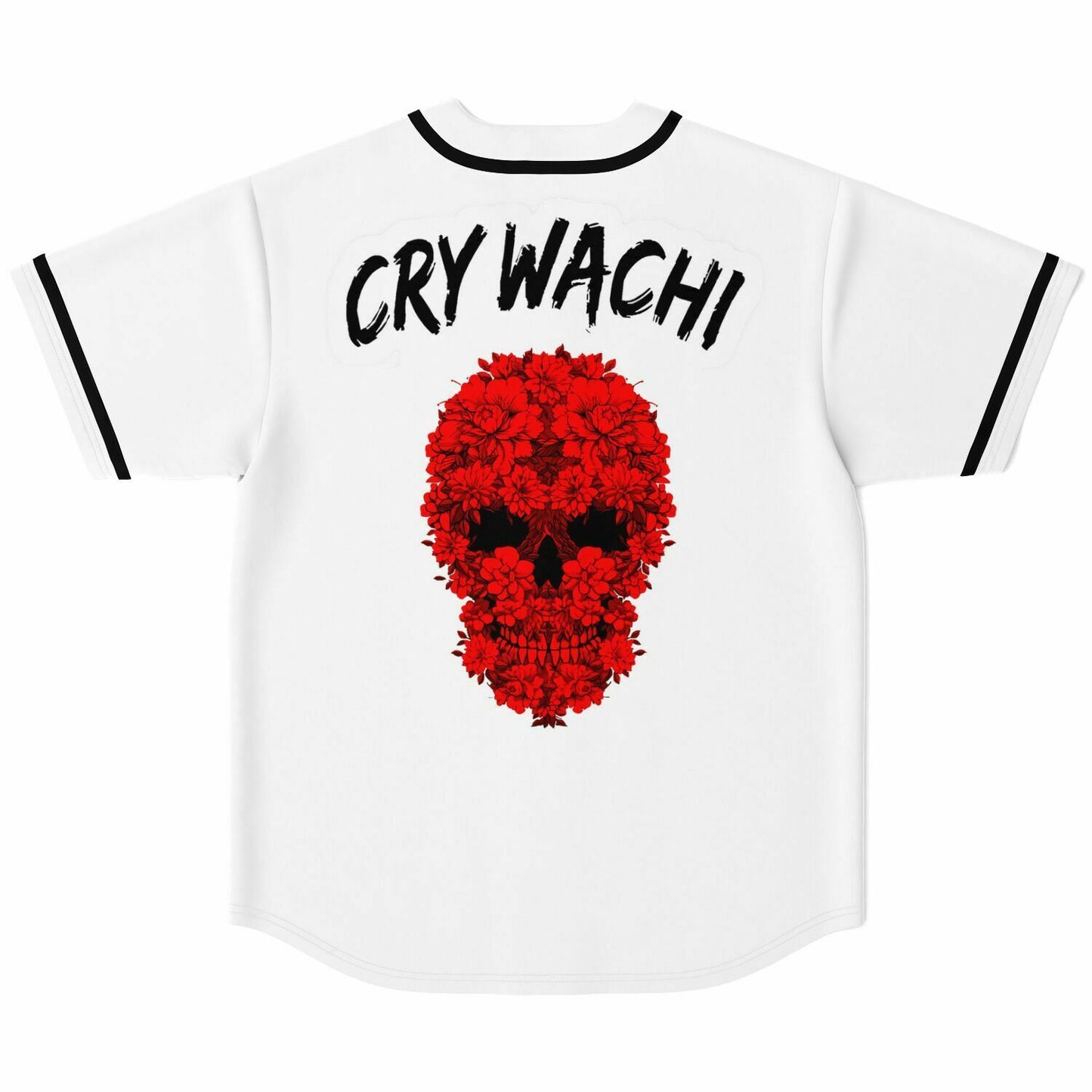 Cry skull Baseball Jersey - V1