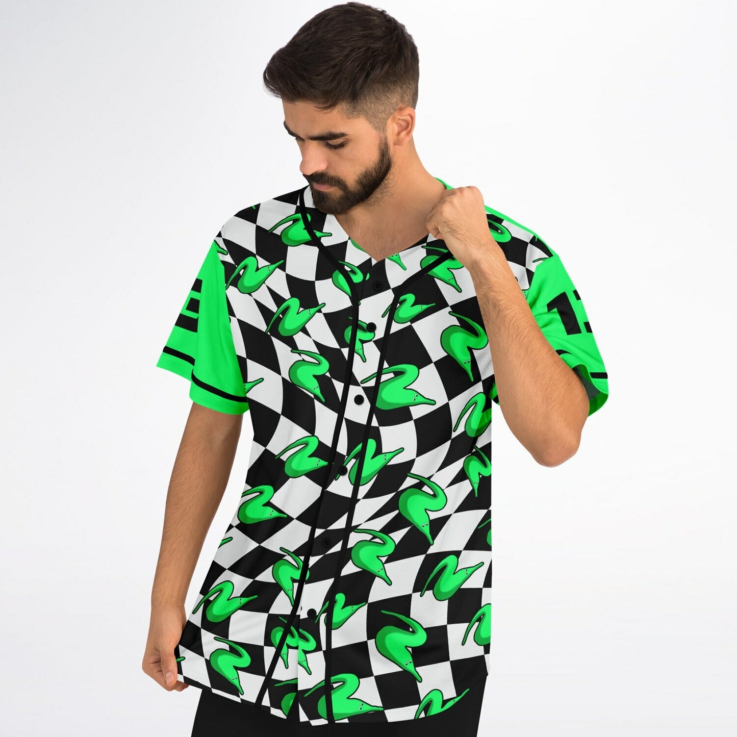 Worm time babe Baseball Jersey