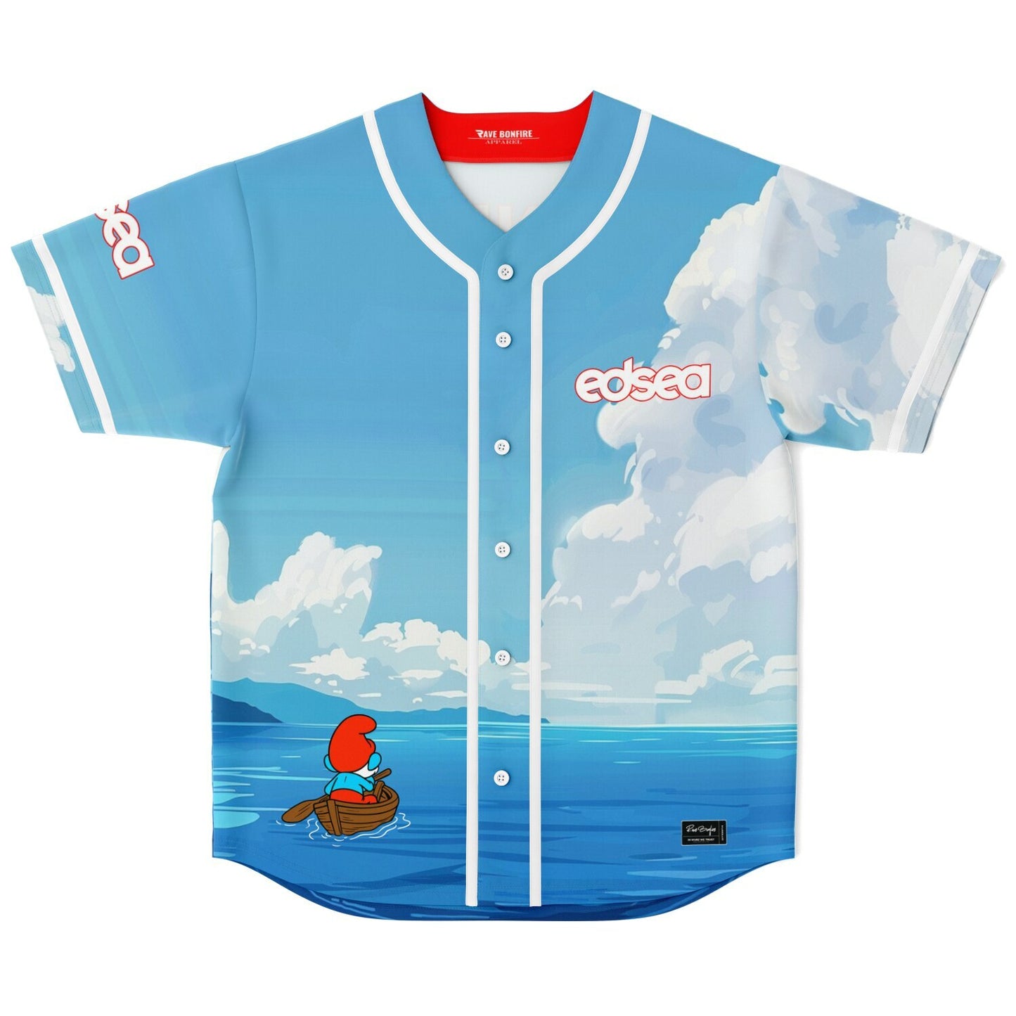 Papa ed custom Baseball Jersey