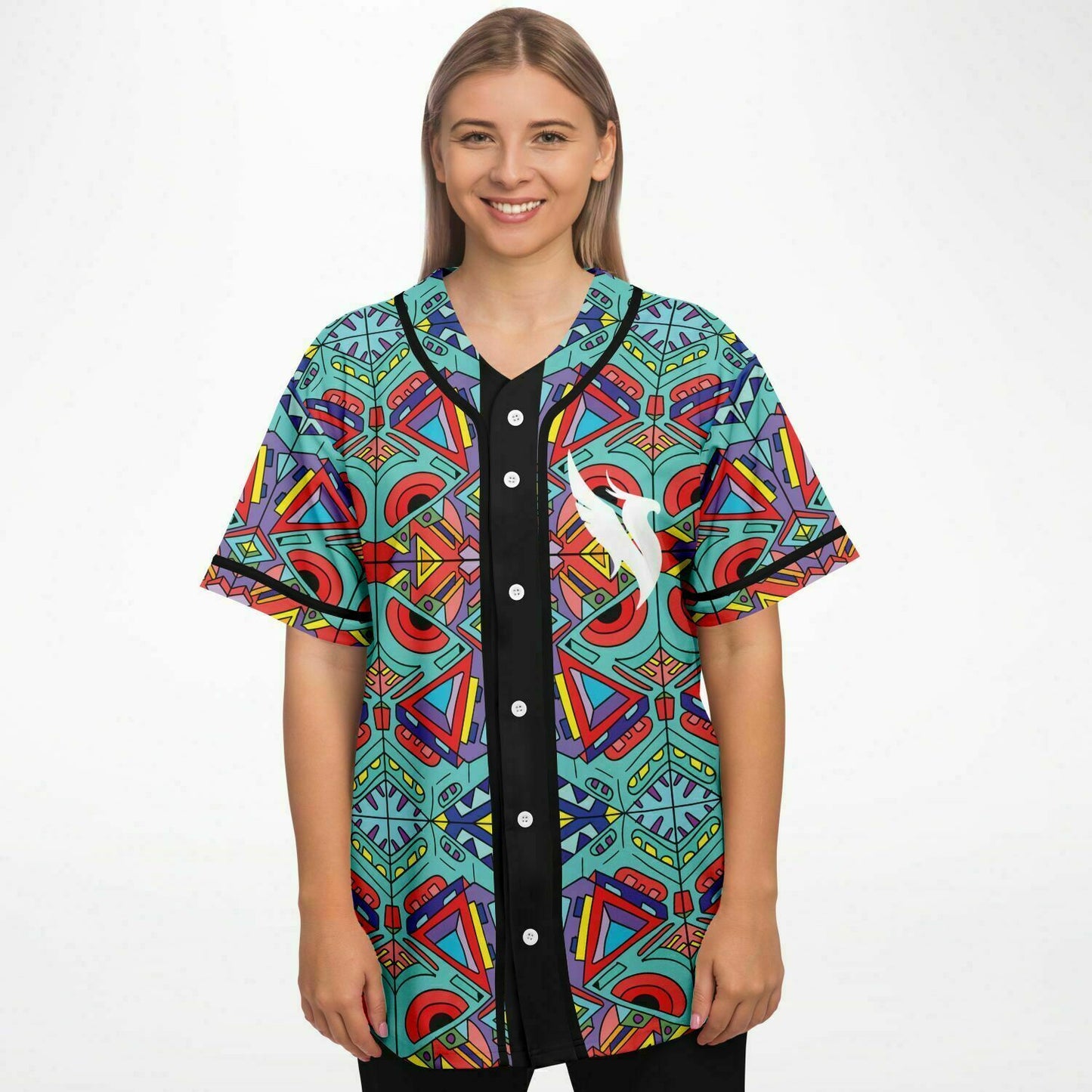 Trippy Doddle patter 01 Baseball Jersey