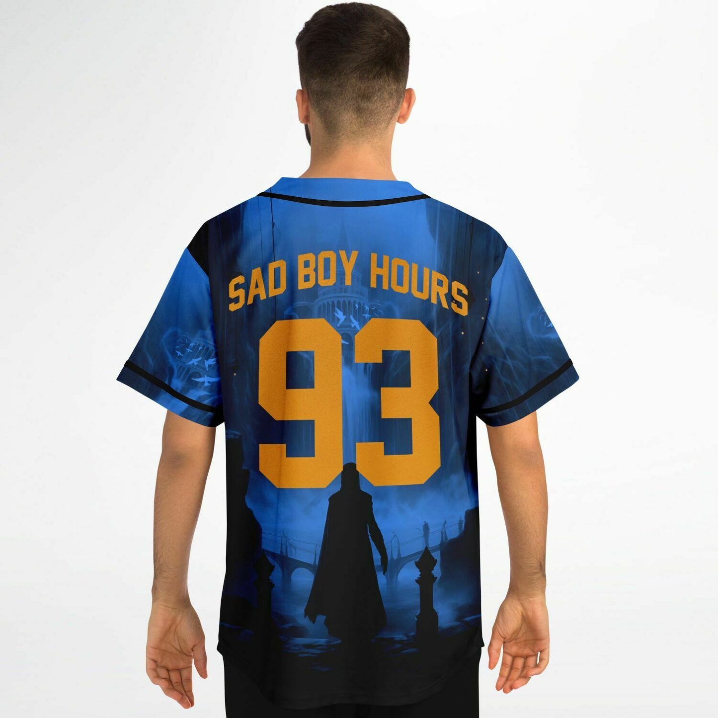 Sad Boi hours custom Baseball Jersey
