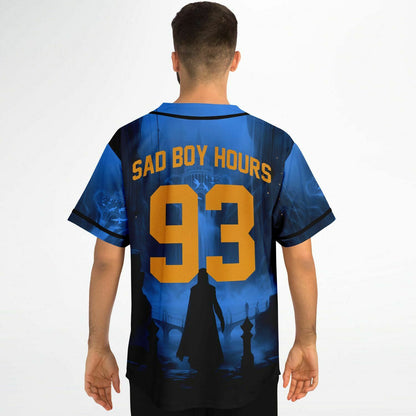 Sad Boi hours custom Baseball Jersey