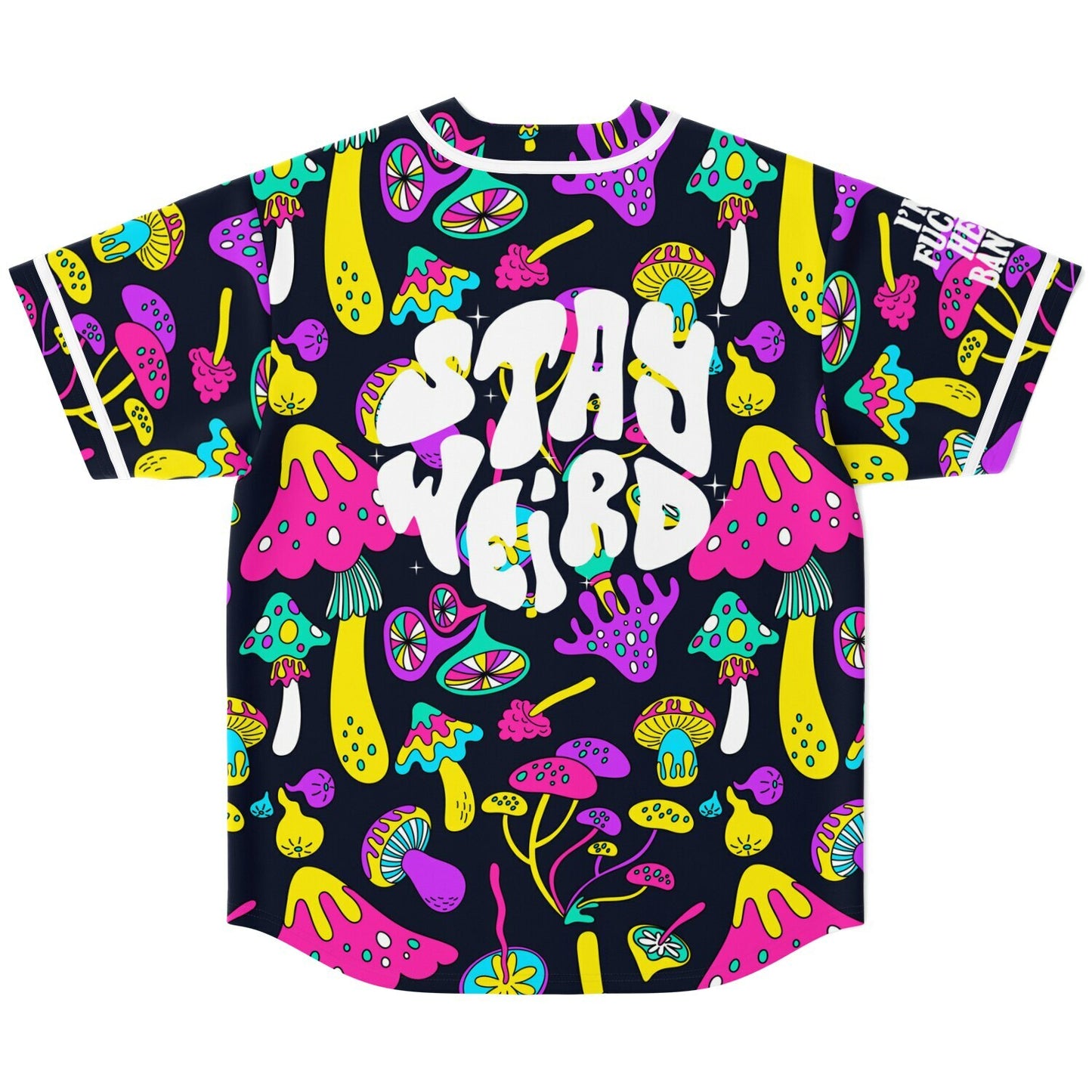Acid Mushrooms Baseball Jersey