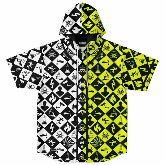 Acid Hooded Baseball Jersey