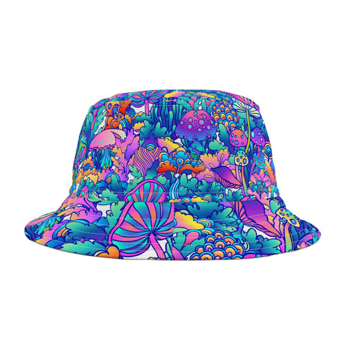 Colorful mushrooms Bucket Hat