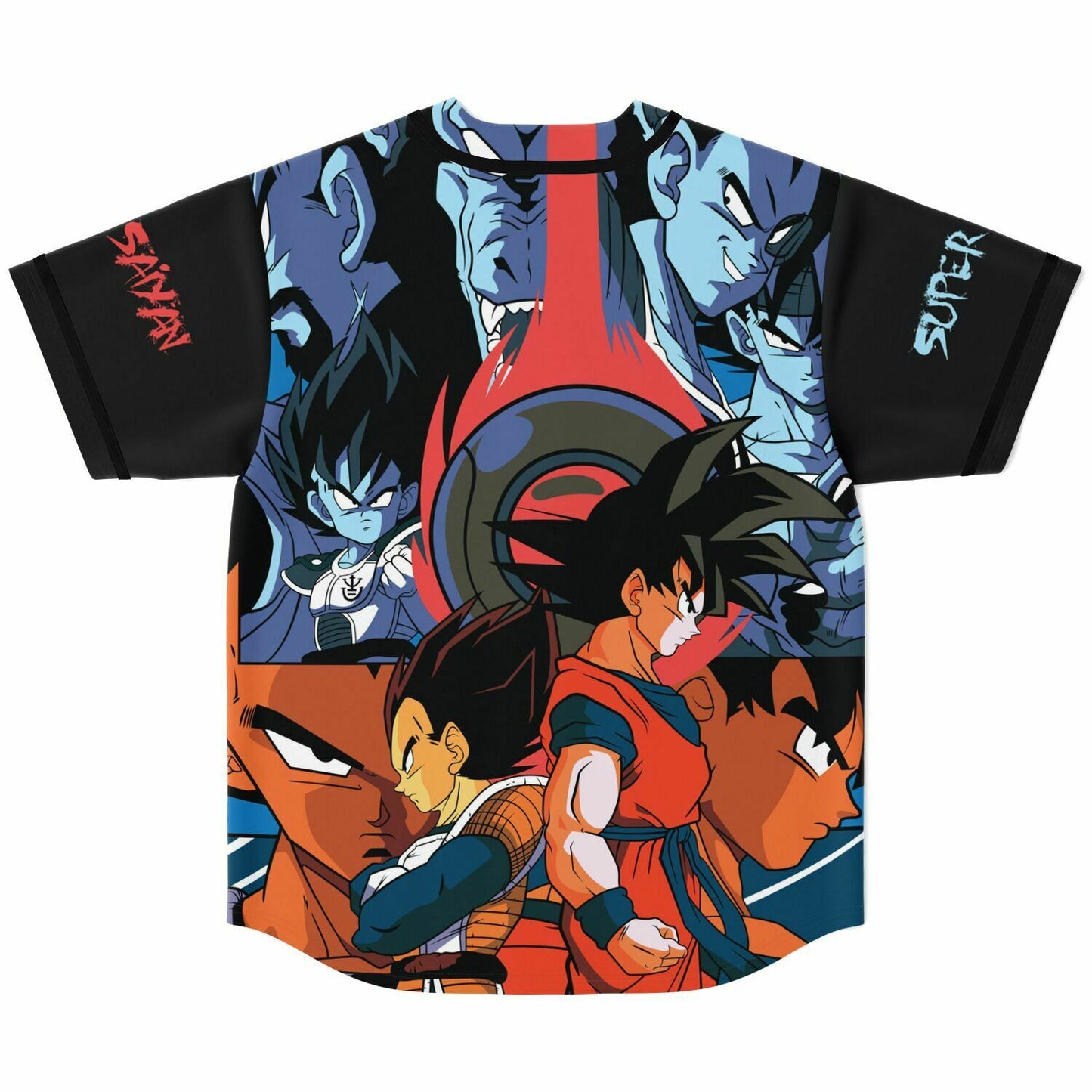 Super saiyans Baseball Jersey